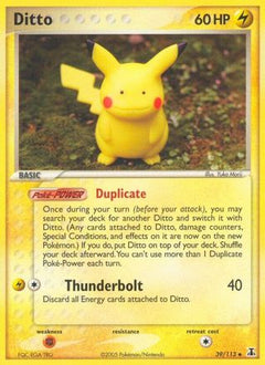 Ditto - 039/113 (Pikachu) 39/113 - Delta Species-1