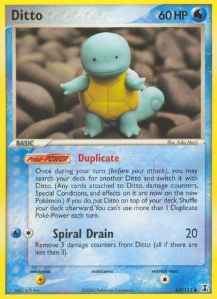 Ditto - 64/113 (Squirtle) 64/113 - Delta Species-1