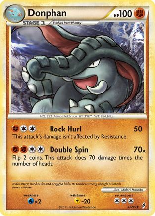 Donphan 42/95 - Call of Legends Reverse Holofoil-1