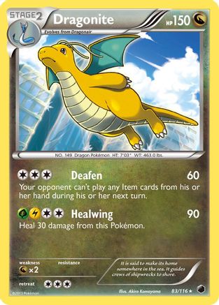 Dragonite 83/116 - Plasma Freeze Holofoil-1