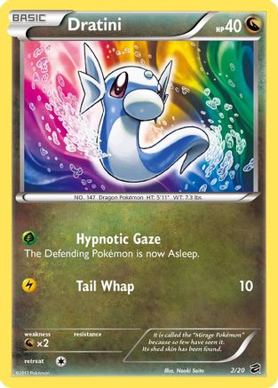 Dratini (2) 2/20 - Dragon Vault Holofoil-1
