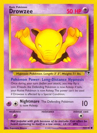 Drowzee/110 - Legendary Collection Reverse Holofoil-1