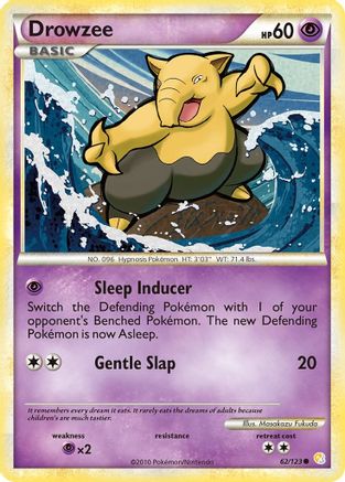 Drowzee 62/123 - HeartGold SoulSilver-1