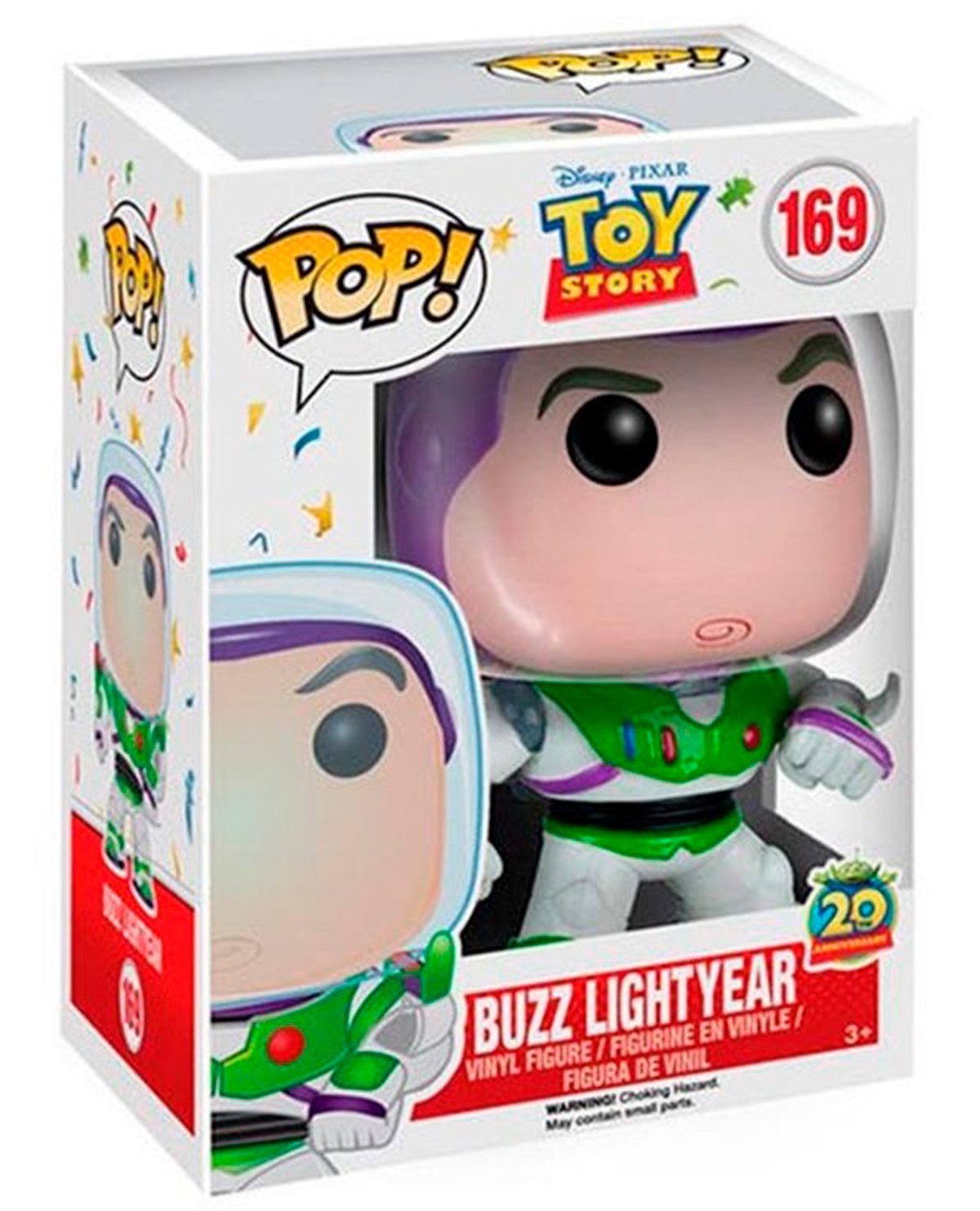 Disney Pixar Toy Story 20th Anniversary Buzz Lightyear Pop! Vinyl Figure #169-3