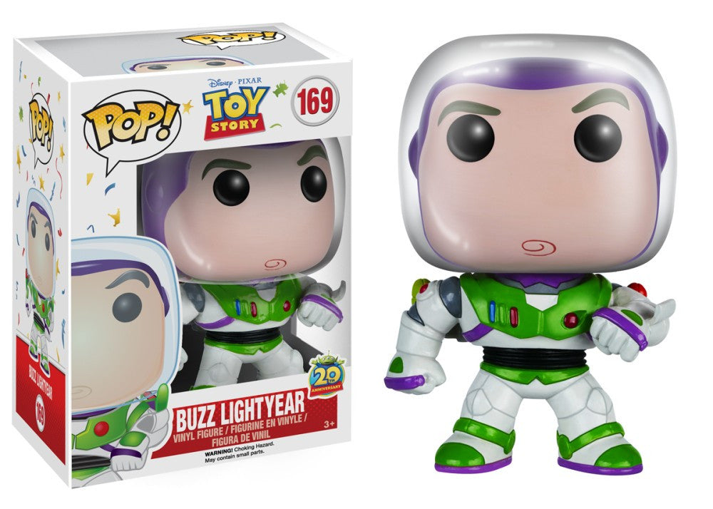 Disney Pixar Toy Story 20th Anniversary Buzz Lightyear Pop! Vinyl Figure #169