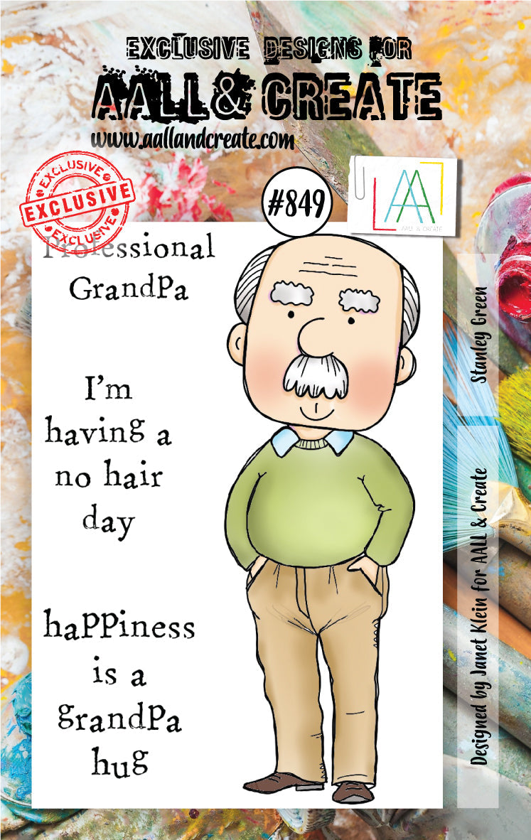 AALL and Create Stamp Set - 849 - Stanley Green-1