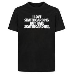Skate Mental 'I Love Skateboarding' Tee - Black-1