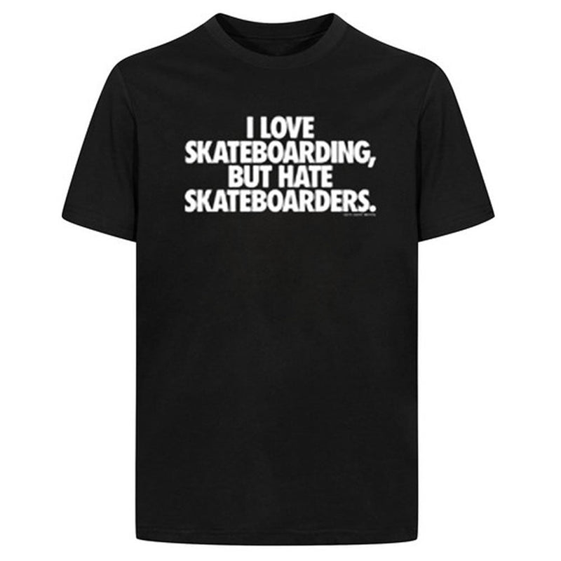 Skate Mental 'I Love Skateboarding' Tee - Black-1