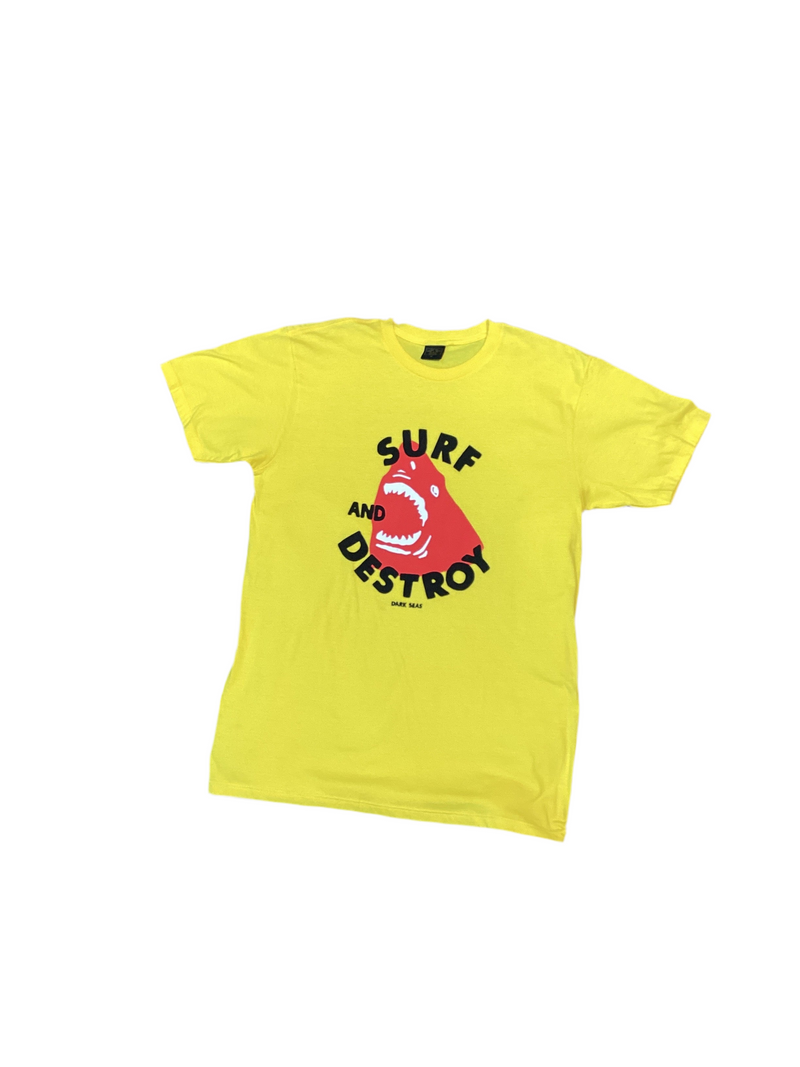 Dark Seas 'Punker' Tee - Yellow-1