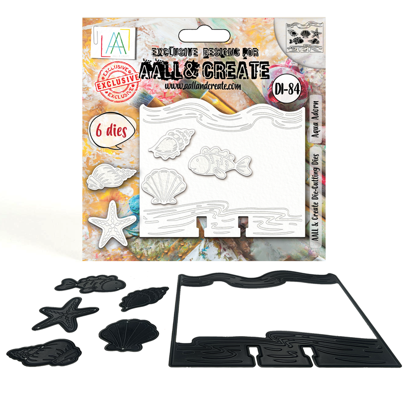 AALL and Create - Die-Cutting Die Set - Aqua Adorn-1