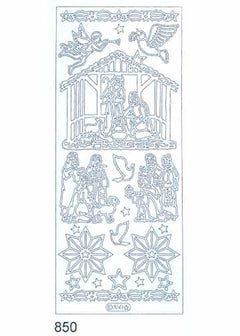 Deco Stickers - Manger Scene-1