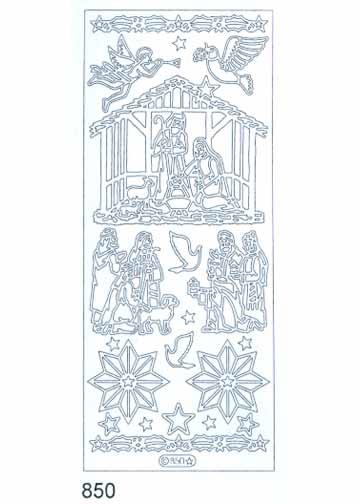 Deco Stickers - Manger Scene-1