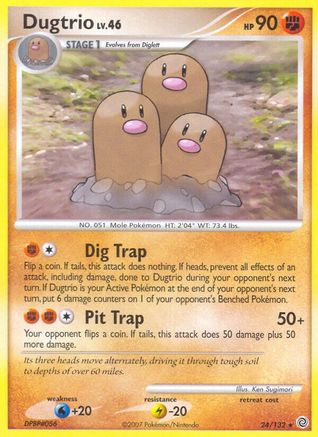 Dugtrio/132 - Secret Wonders-1