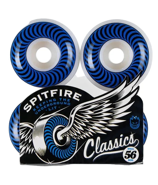 Spitfire 'Classic' 99A Wheels 56MM - White-1