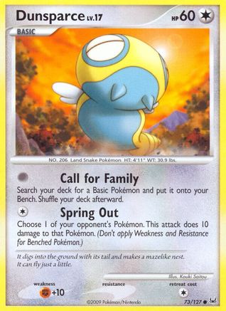 Dunsparce/127 - Platinum-1