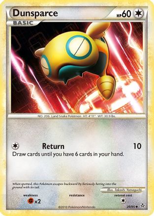 Dunsparce/95 - Unleashed Reverse Holofoil-1