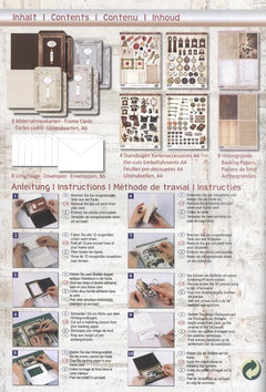 3D Precut Picture Frame Cards-Vintage 1-2