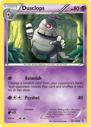 Dusclops/149 - Boundaries Crossed Reverse Holofoil-1