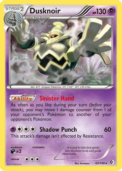 Dusknoir/149 - Boundaries Crossed Holofoil-1