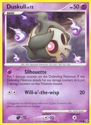 Duskull (59)/100 - Stormfront Reverse Holofoil-1