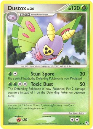 Dustox/130 - Diamond and Pearl Reverse Holofoil-1