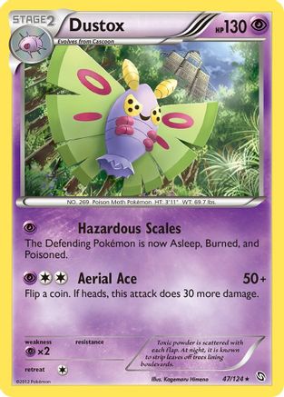 Dustox/124 - Dragons Exalted Reverse Holofoil-1