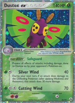 Dustox ex/92 - Legend Maker Holofoil-1