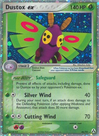Dustox ex/92 - Legend Maker Holofoil-1