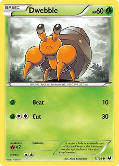 Dwebble/108 - Dark Explorers Reverse Holofoil-1