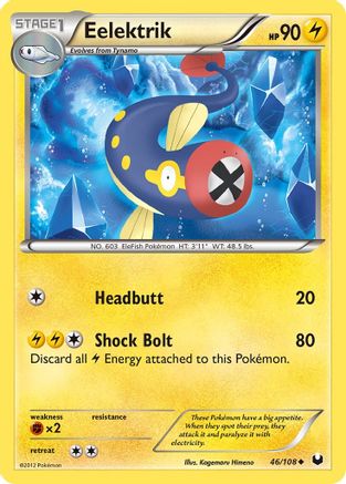 Eelektrik/108 - Dark Explorers Reverse Holofoil-1