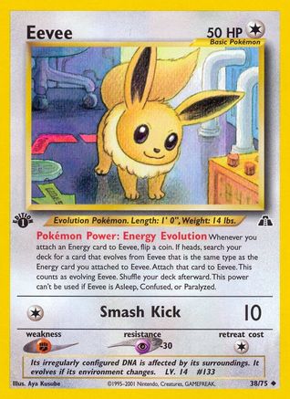 Eevee 38/75 - Neo Discovery Unlimited-1
