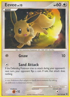 Eevee (63) 63/100 - Majestic Dawn Reverse Holofoil-1