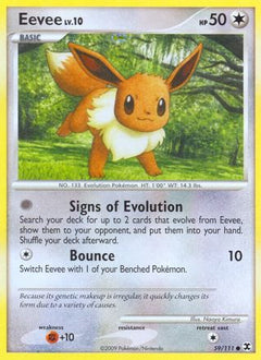 Eevee 59/111 - Rising Rivals Reverse Holofoil-1