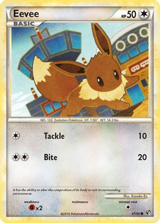 Eevee (47) 47/90 - Undaunted