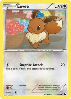 Eevee (83) 83/108 - Dark Explorers Reverse Holofoil-1