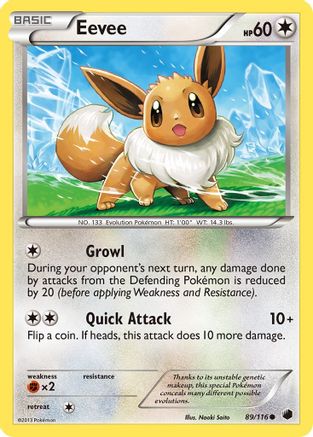 Eevee (89) 89/116 - Plasma Freeze-1