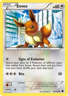 Eevee (90) 90/116 - Plasma Freeze-1