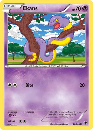 Ekans 47/146 - XY Base Set-1