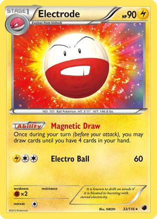 Electrode/116 - Plasma Freeze Reverse Holofoil-1