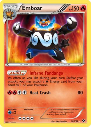Emboar/99 - Next Destinies Holofoil-1