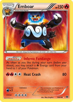 Emboar/99 - Next Destinies Holofoil-1