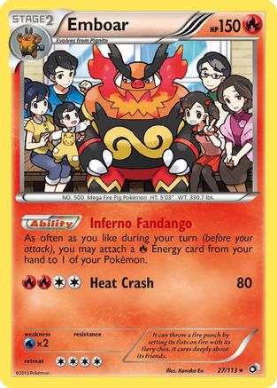 Emboar 27/113 - Legendary Treasures Holofoil-1