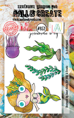 AALL and Create Stamp Set - 852 - Be A Mermaid-1