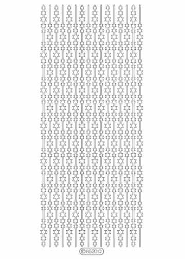 Deco Stickers - Star Border-1
