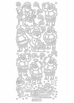 Deco Stickers - Santa-1