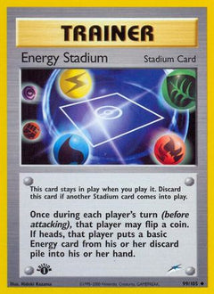 Energy Stadium 99/105 - Neo Destiny 1st Edition-1
