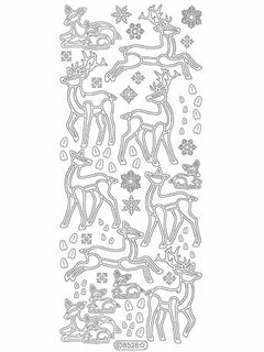 Deco Stickers - Reindeer-1