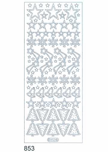 Deco Stickers - Stars/ Bells-1