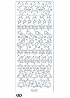 Deco Stickers - Stars/ Bells-1