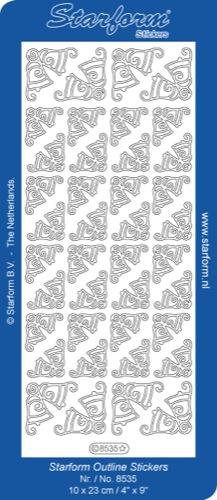 Deco Stickers - Corners - bells-1